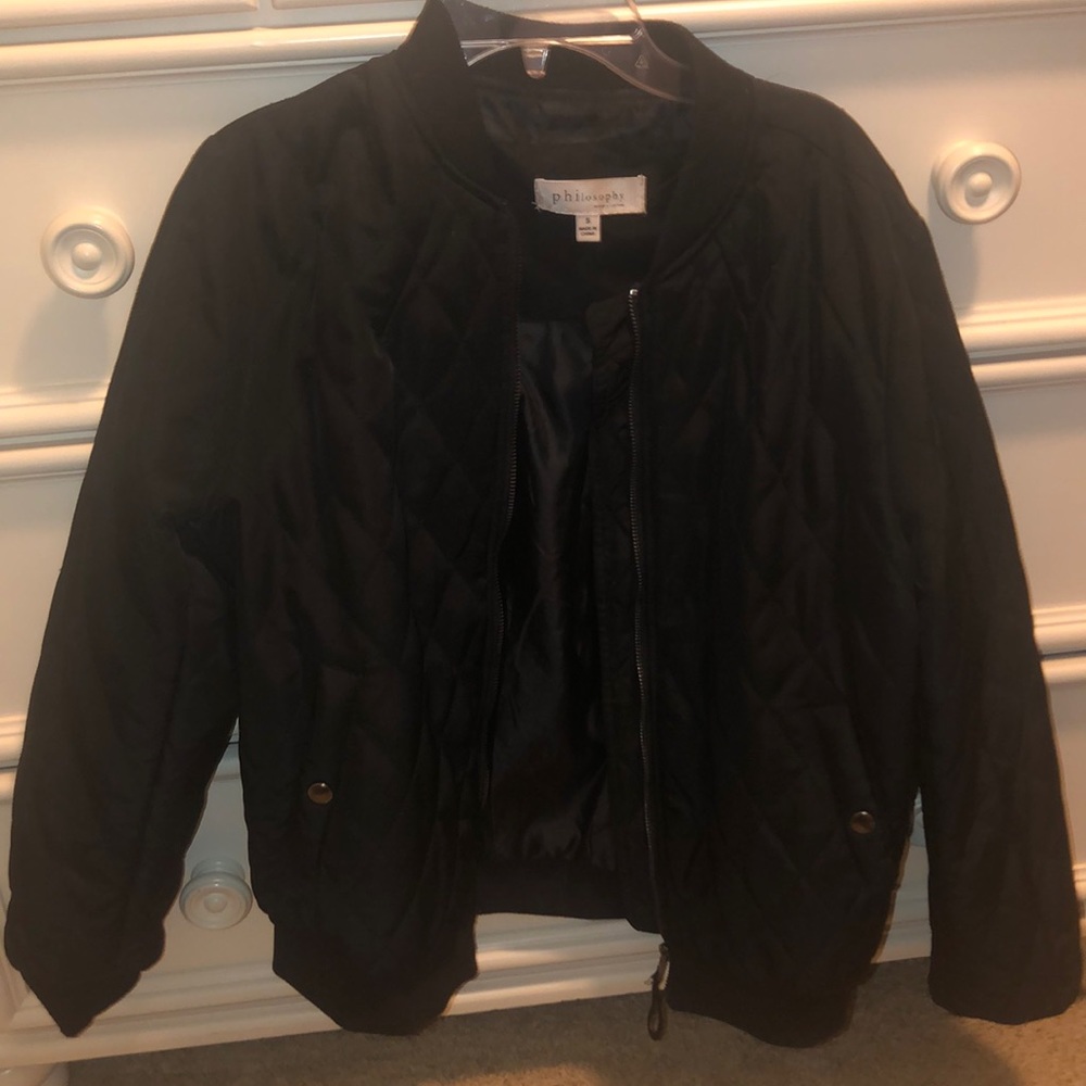 Black Bomber Jacket